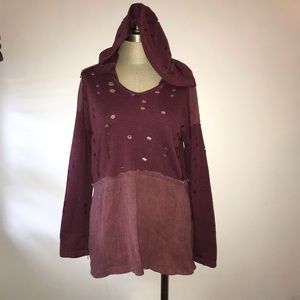 Hummingbird Long Sleeve Shirt With Hood ✨